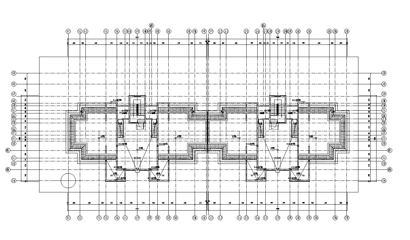 [上海]欧陆风格新凯家园住宅建筑施工图cad施工图下载【ID:165624164】