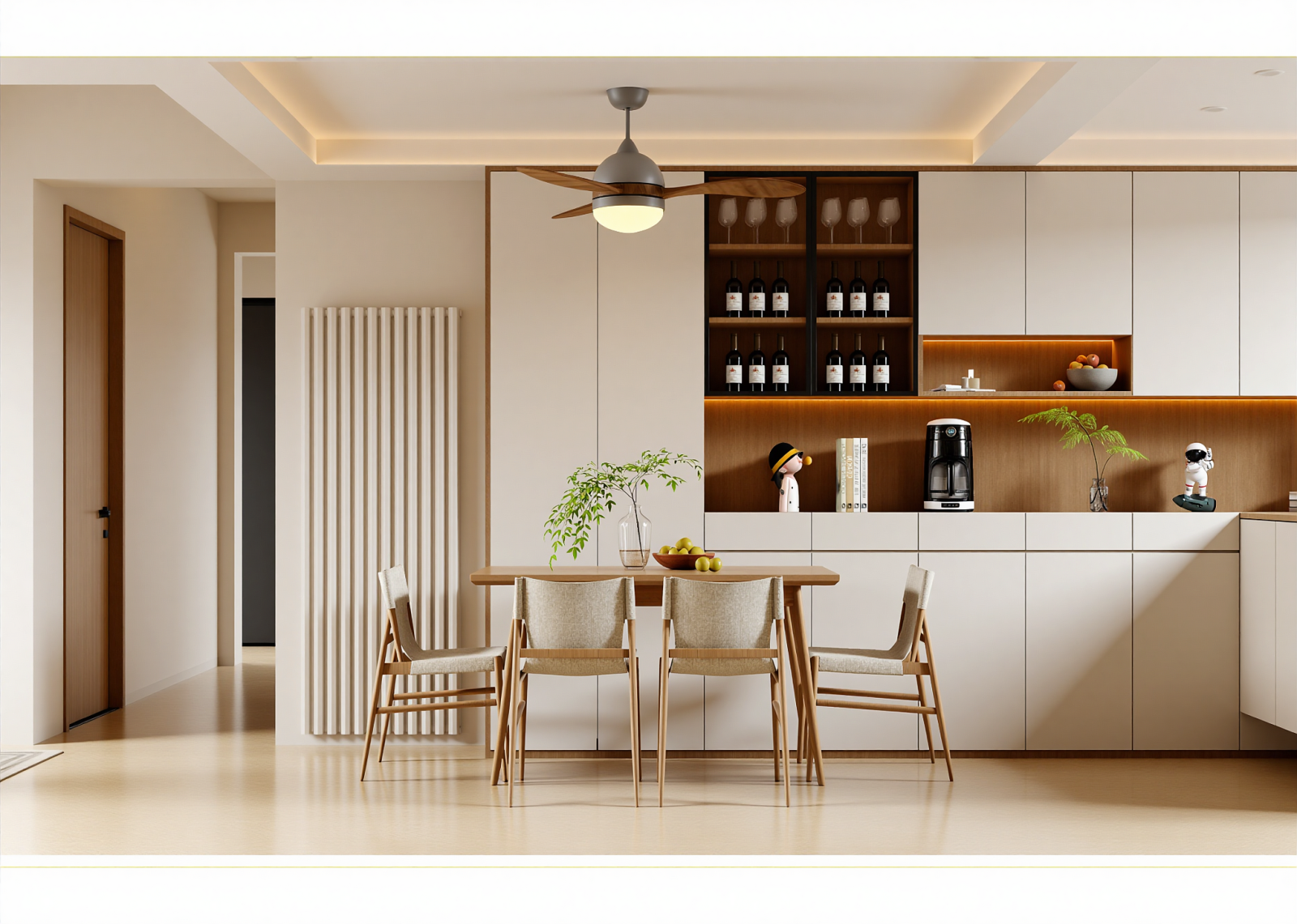 北欧家居餐厅3D模型下载【ID:1214697193】