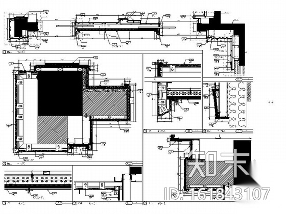 [南京]风情小镇双层别墅中式古典风室内装修图（含效果...施工图下载【ID:161843107】