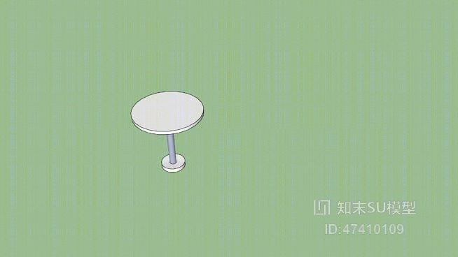 休闲桌SU模型下载【ID:417946296】