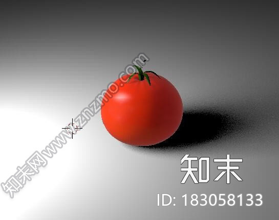一个西红柿CG模型下载【ID:183058133】