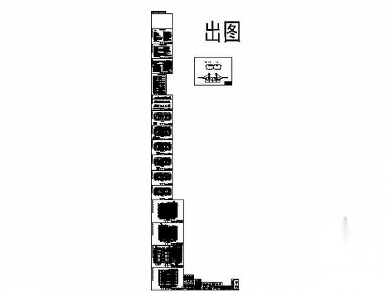 [鄂尔多斯]某十二层简欧式住宅楼建筑施工图cad施工图下载【ID:168114160】