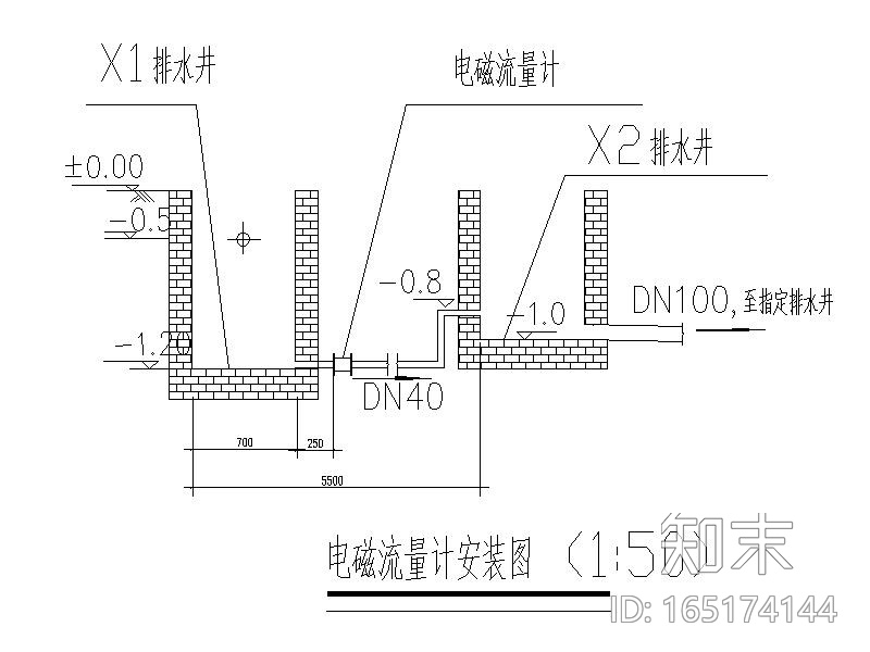 50吨药厂废水处理全套CAD图（CAD,24张）cad施工图下载【ID:165174144】