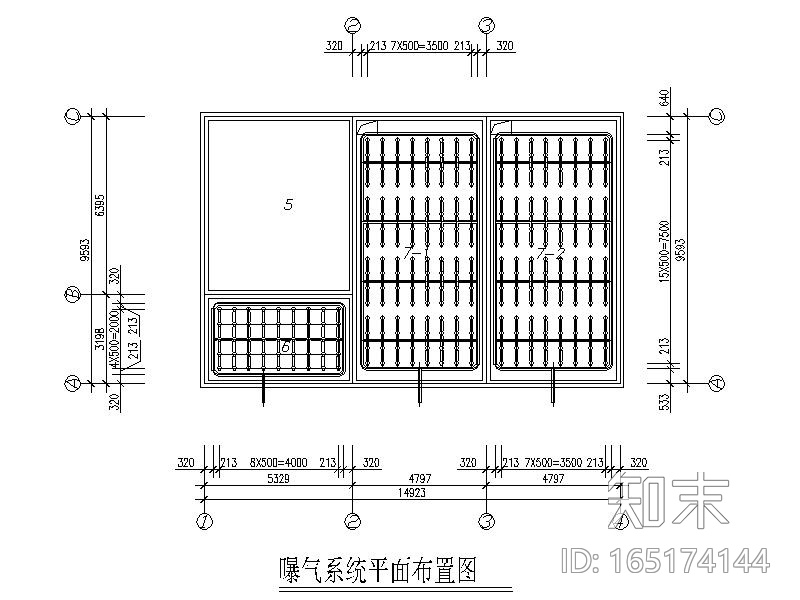 50吨药厂废水处理全套CAD图（CAD,24张）cad施工图下载【ID:165174144】