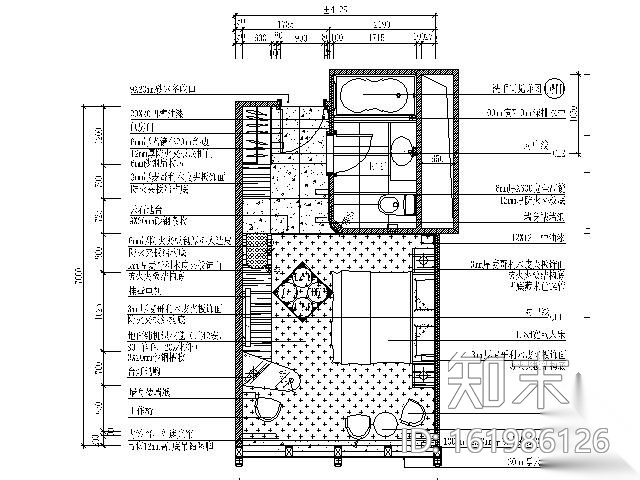 酒店商务客房设计方案图Ⅰcad施工图下载【ID:161986126】