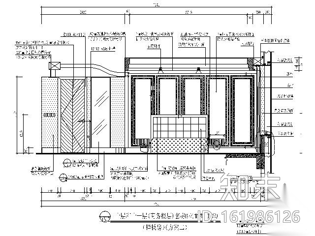 酒店商务客房设计方案图Ⅰcad施工图下载【ID:161986126】