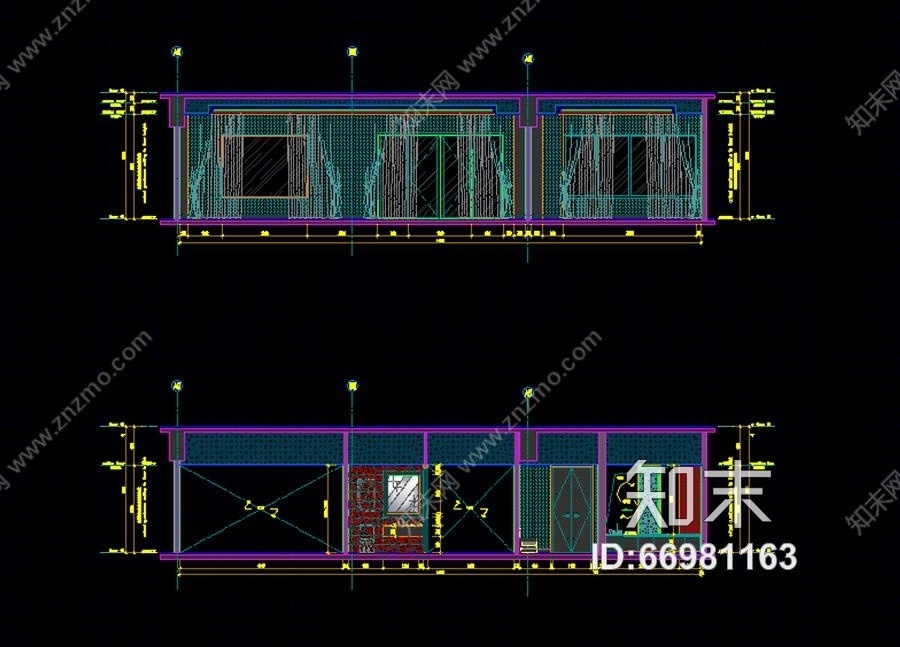 郑中-CCD长白山威斯汀酒店客房施工施工图下载【ID:66981163】