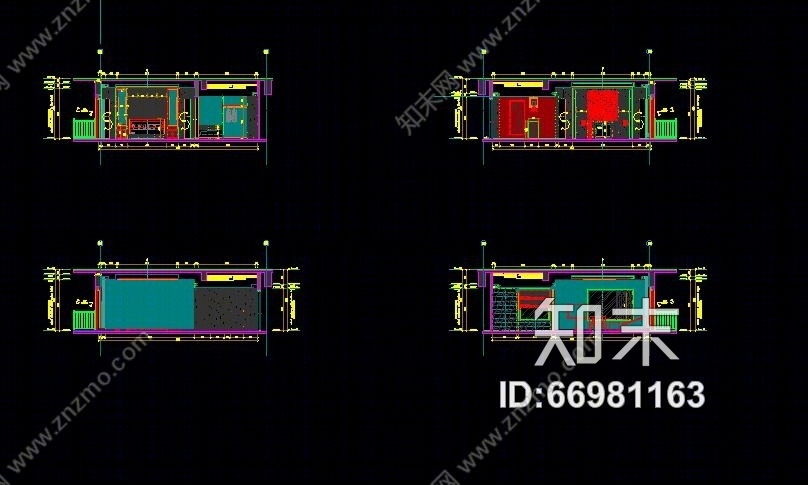 郑中-CCD长白山威斯汀酒店客房施工施工图下载【ID:66981163】