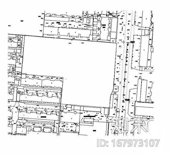 邯郸市某购物广场室外管线工程设计图cad施工图下载【ID:167973107】