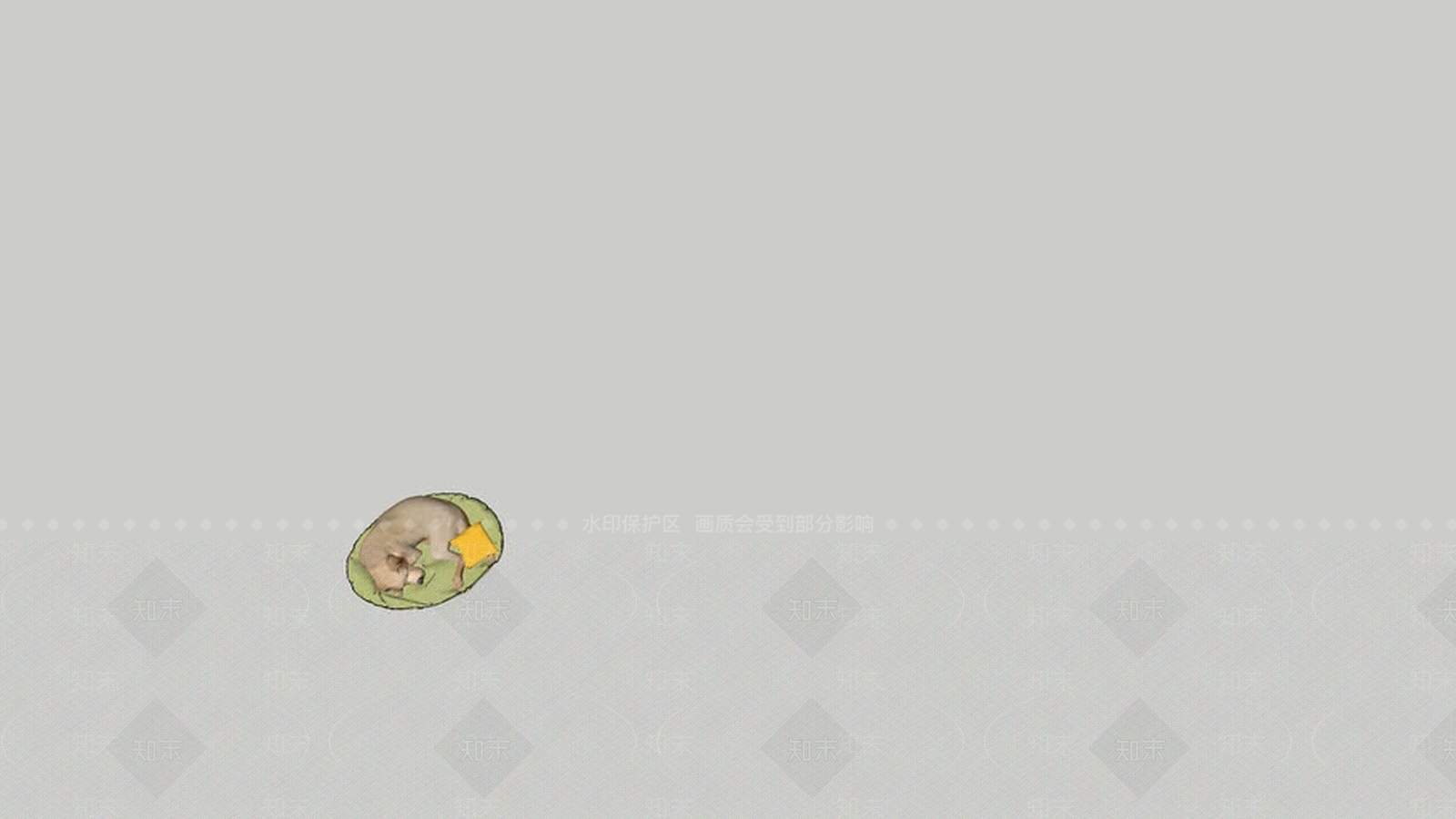 狗睡觉SU模型下载【ID:1162235812】