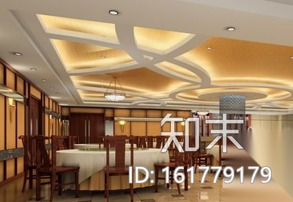 580平米中餐厅装修图（含效果）cad施工图下载【ID:161779179】