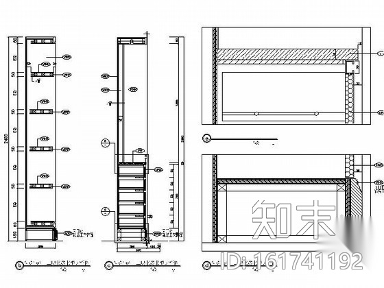 [东莞]三层欧式豪华别墅施工图cad施工图下载【ID:161741192】