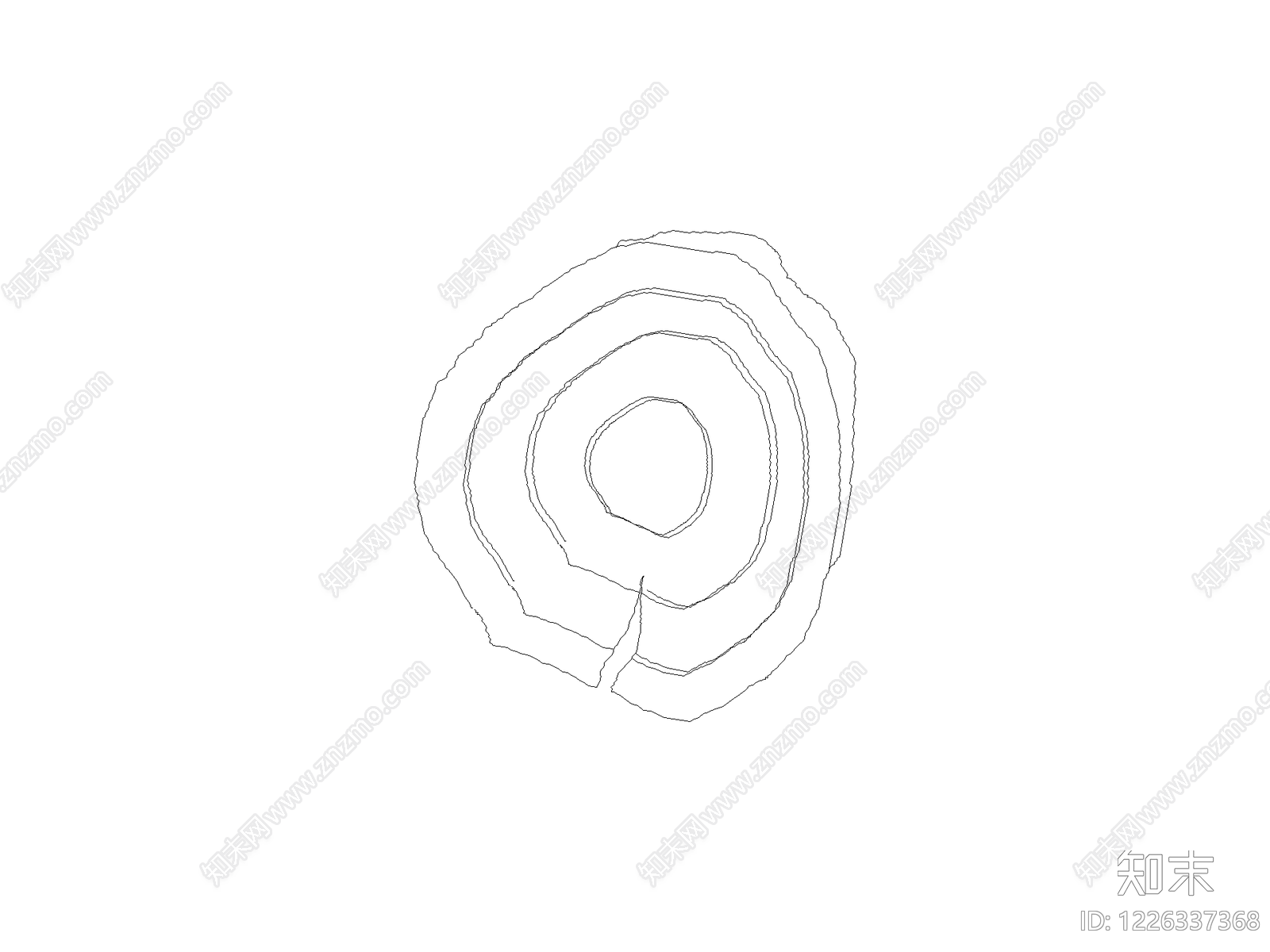 现代填充图案CAD图纸