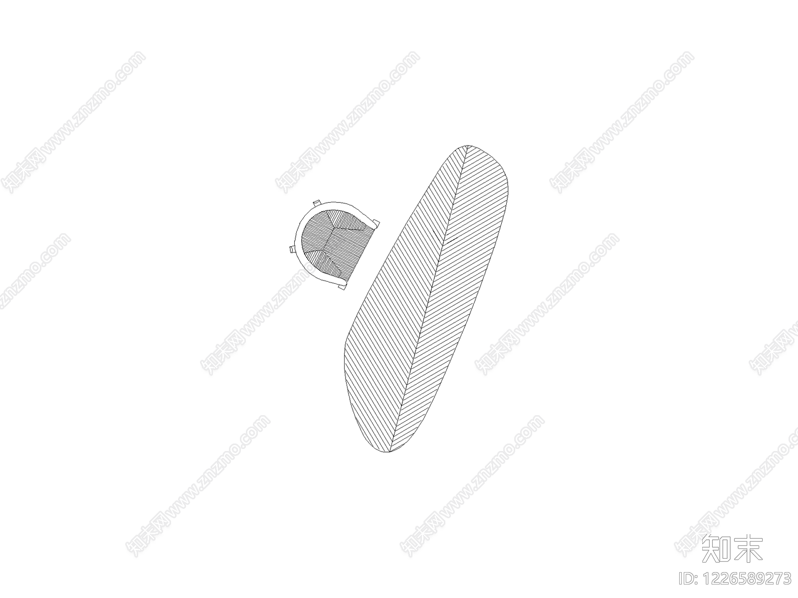 现代填充图案CAD图纸