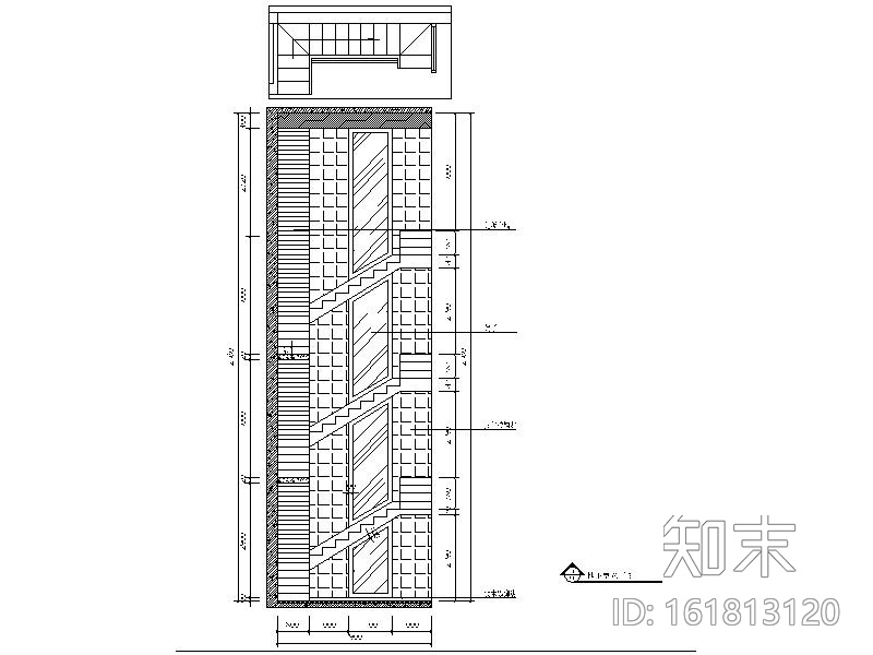 [常熟]四层别墅家居设计施工图cad施工图下载【ID:161813120】