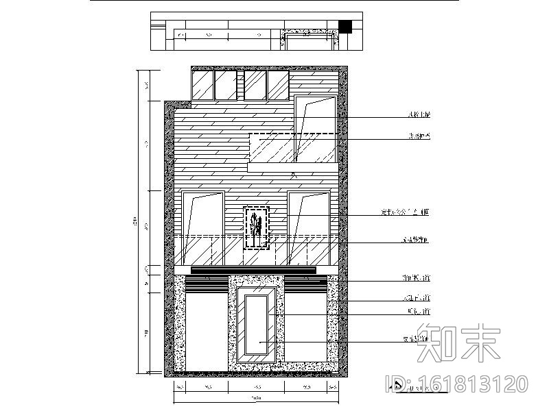 [常熟]四层别墅家居设计施工图cad施工图下载【ID:161813120】