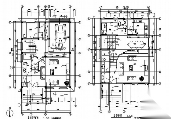 曙光小区北区独立式住宅A型建筑施工图施工图下载【ID:151392101】