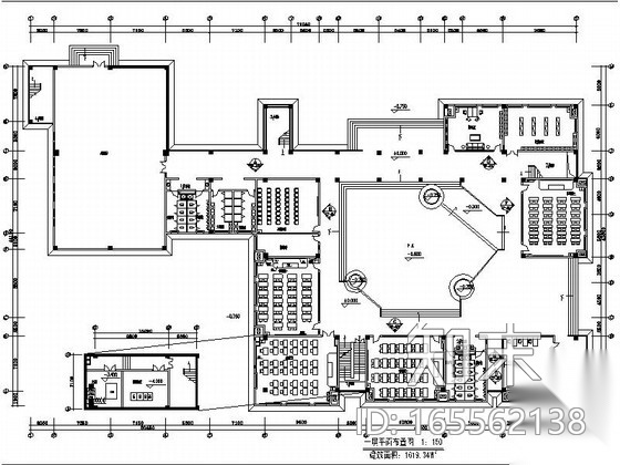 [深圳]国贸商圈现代风格小学装修施工图（含电气图）施工图下载【ID:165562138】