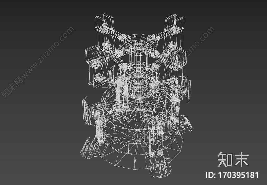 卡通护盾发电机CG模型下载【ID:170395181】