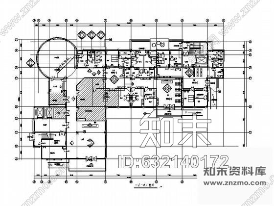 施工图广州某医院装修室内设计图cad施工图下载【ID:632140172】