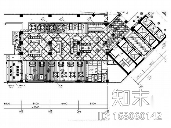 [厦门]奢华五星级假日酒店风味餐厅竣工图施工图下载【ID:168060142】