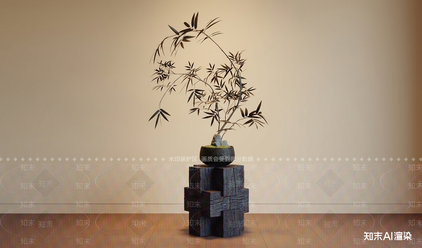 装饰绿植绿植摆件3D模型下载【ID:1227465679】