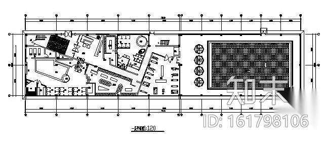 酒店桑拿游泳馆施工图（含效果）cad施工图下载【ID:161798106】