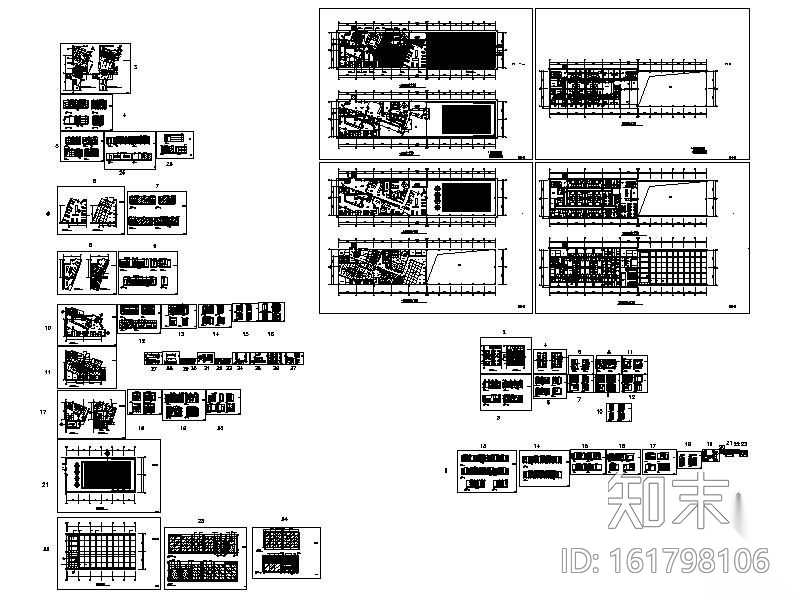 酒店桑拿游泳馆施工图（含效果）cad施工图下载【ID:161798106】