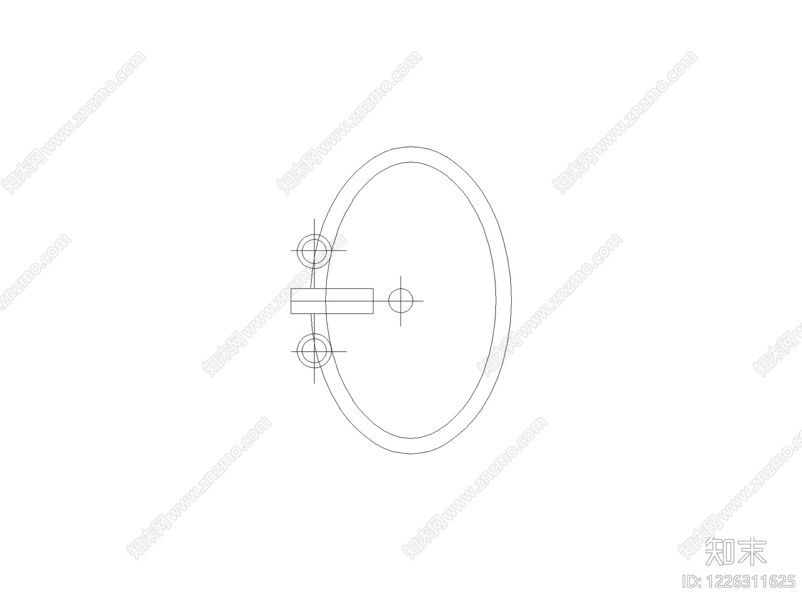 五金管件cad施工图下载【ID:1226311625】