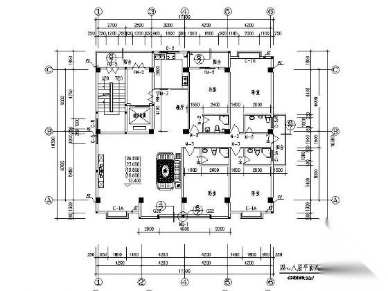 某十一层顶层复式商住楼建筑施工图含效果图施工图下载【ID:168462194】