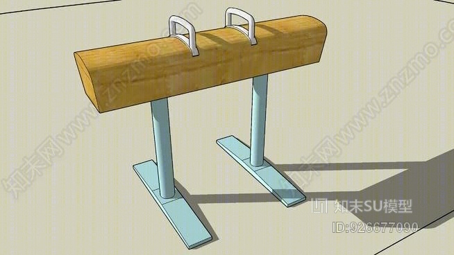 体操鞍马（马d鈥橝r莽ons）SU模型下载【ID:926677090】