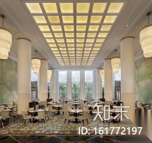 [上海]高端度假酒店全套设计CAD施工图（含实景图）cad施工图下载【ID:161772197】