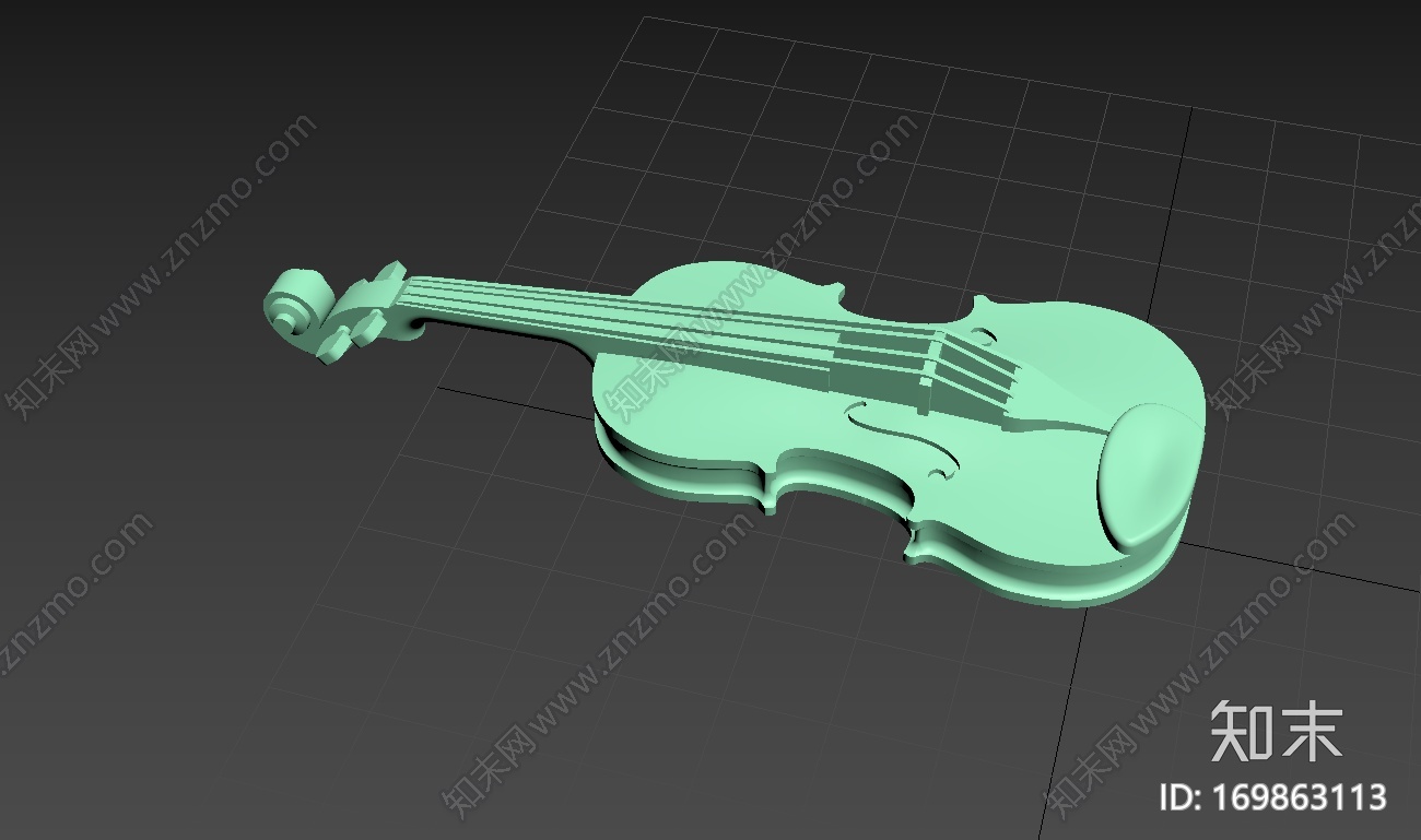 小提琴3d打印模型下载【ID:169863113】