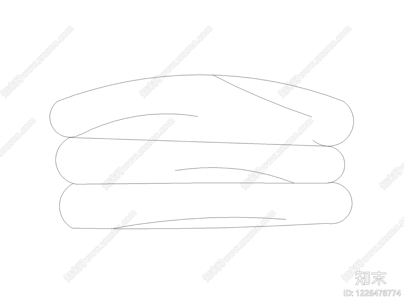 床CAD图纸