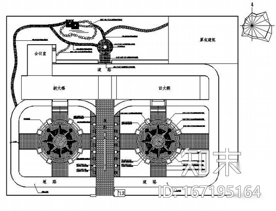 某别墅庭院景观设计图cad施工图下载【ID:167195164】