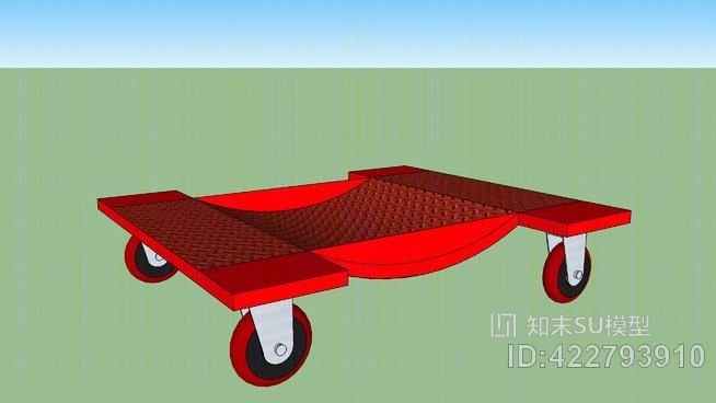 轮式小车SU模型下载【ID:422793910】