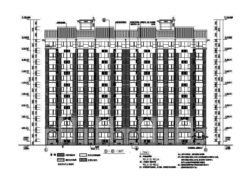 [宁夏]大型医院配套生活区住宅楼施工图（含全专业图纸）施工图下载【ID:149782182】