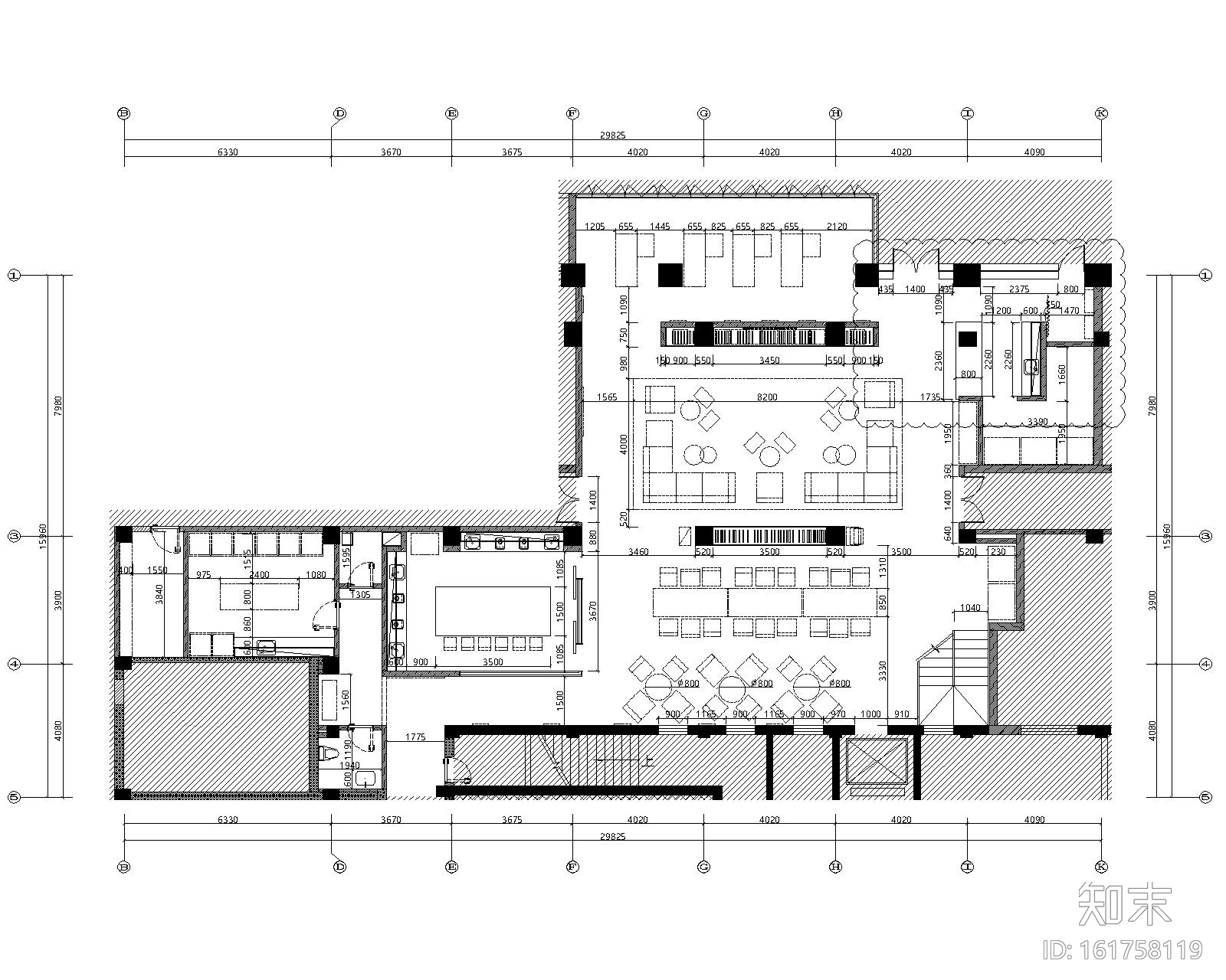 上海桀思空间-上海金沙路酒店式公寓室内装修施工图（...cad施工图下载【ID:161758119】