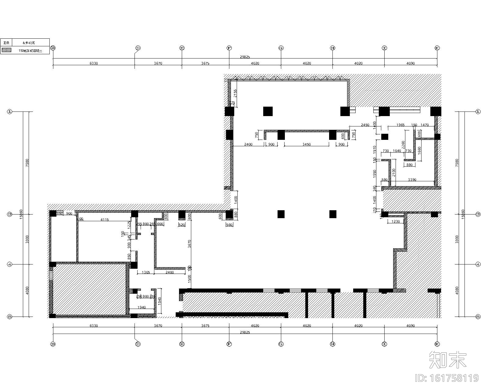 上海桀思空间-上海金沙路酒店式公寓室内装修施工图（...cad施工图下载【ID:161758119】