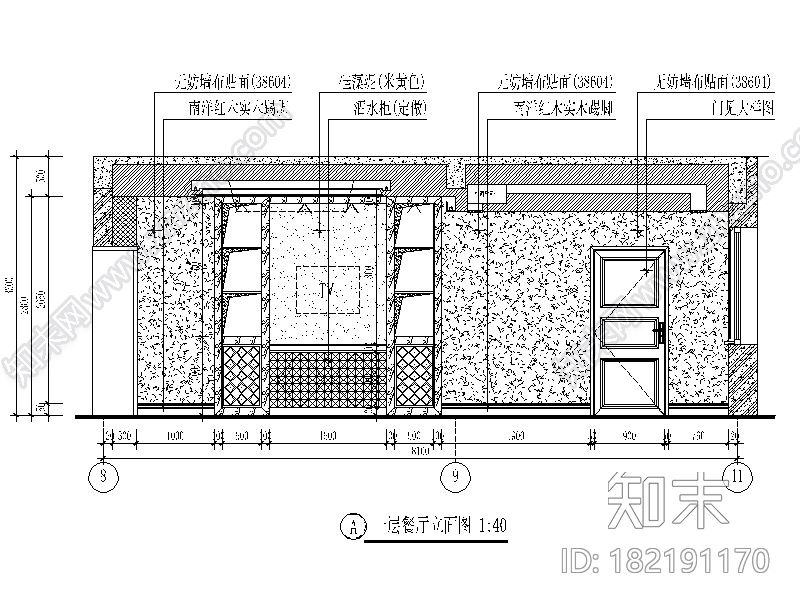 [浙江]欧式风格复式楼设计CAD施工图(含效果图)cad施工图下载【ID:182191170】