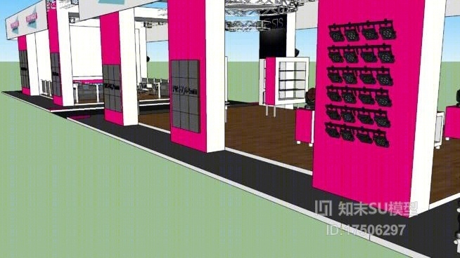 其他展厅SU模型下载【ID:218135904】