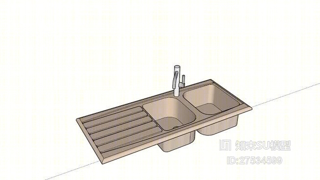 水槽SU模型下载【ID:719221726】