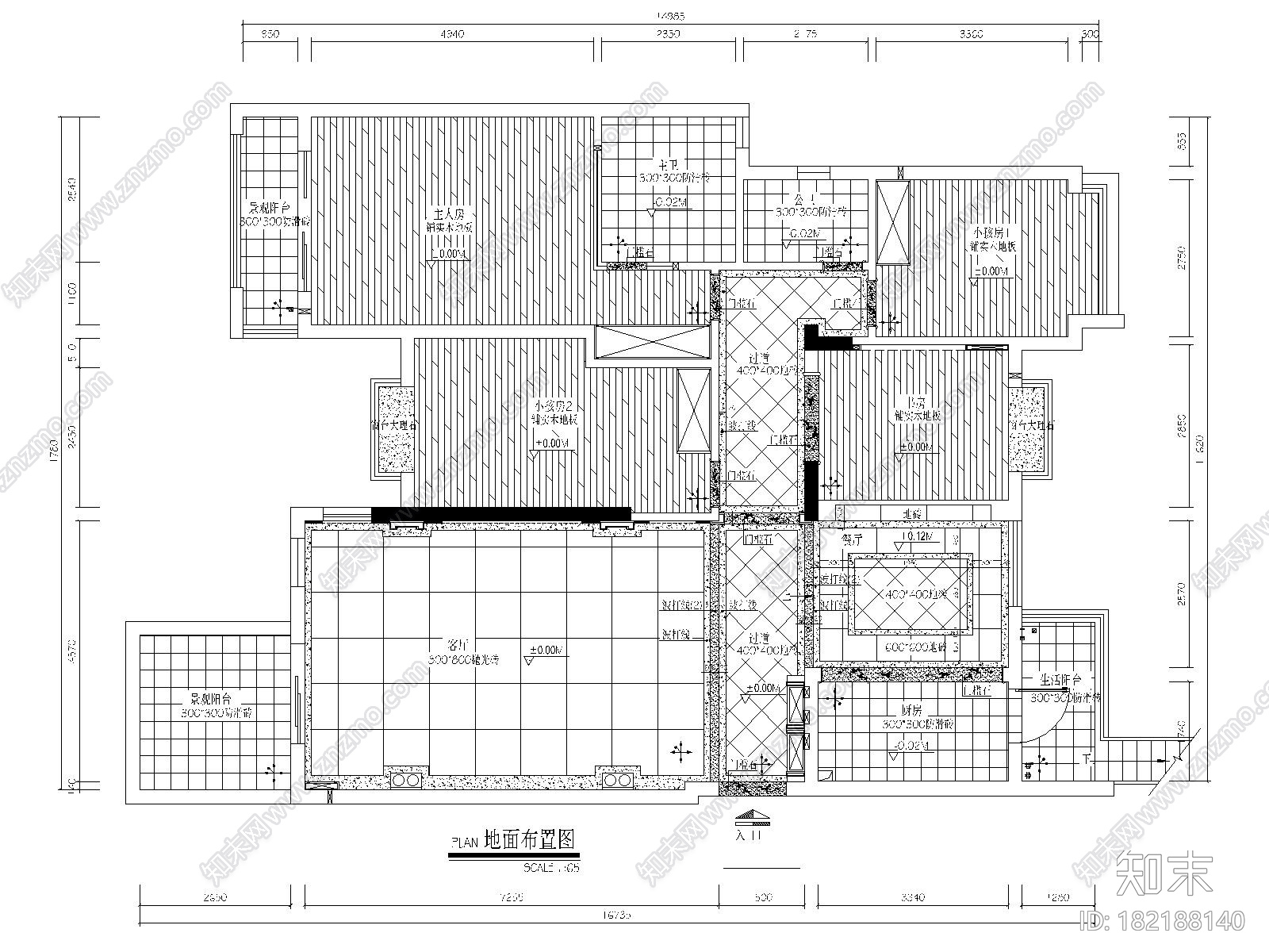 [广东]东莞南城金域中央雅居丨CAD施工图cad施工图下载【ID:182188140】