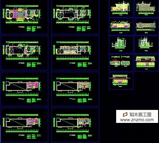 长途客运站cad施工图下载【ID:36947862】