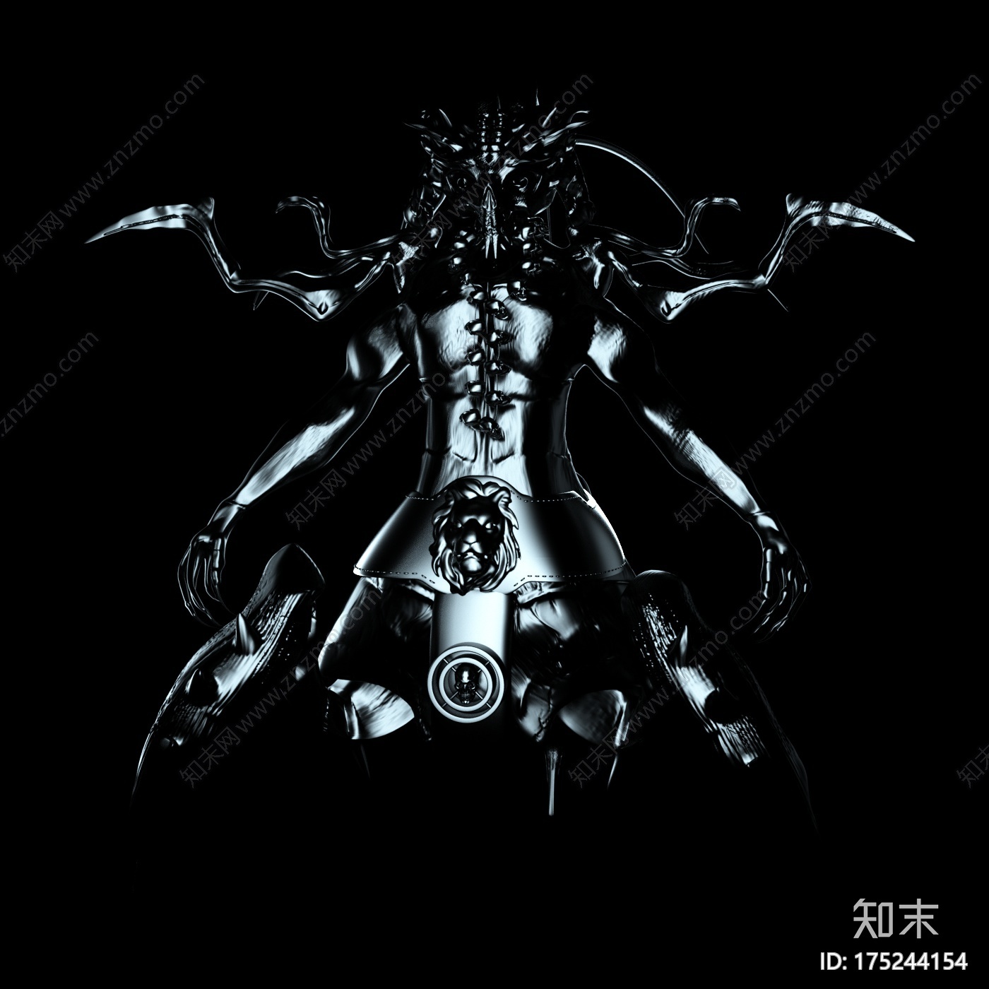 科技生物CG模型下载【ID:175244154】