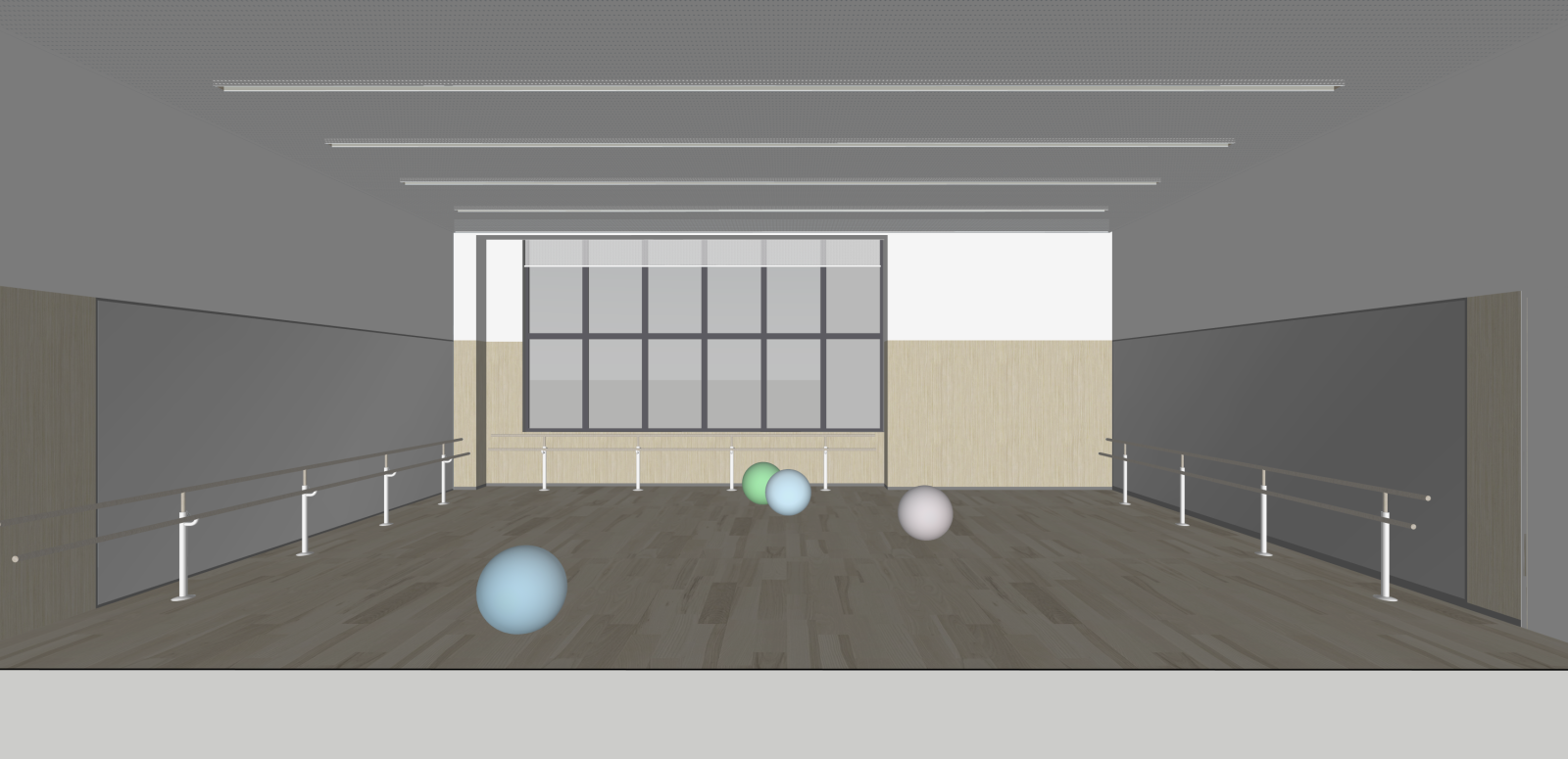 现代教室SU模型下载【ID:1215939650】