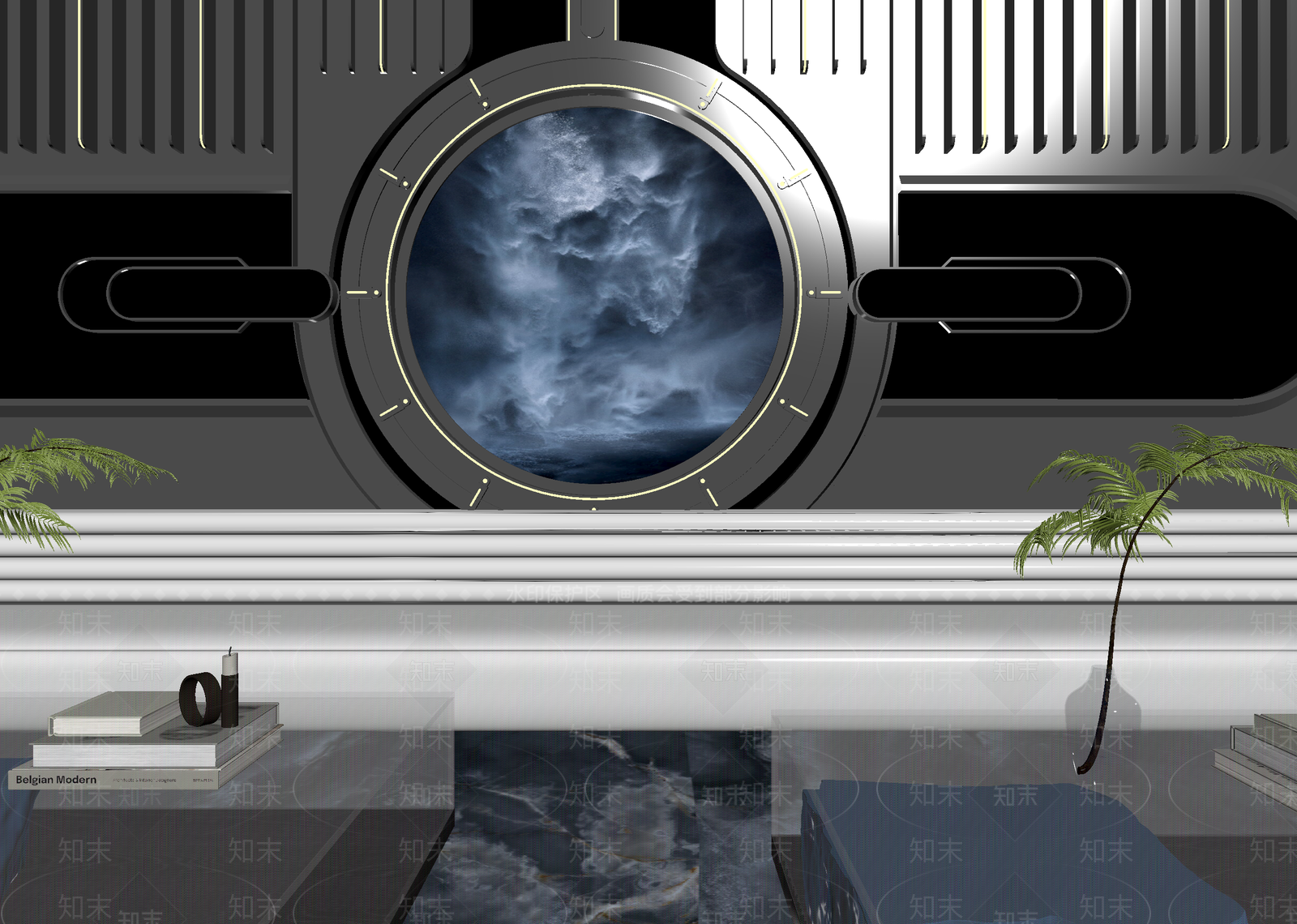 现代其他通用空间3D模型下载【ID:1214813583】