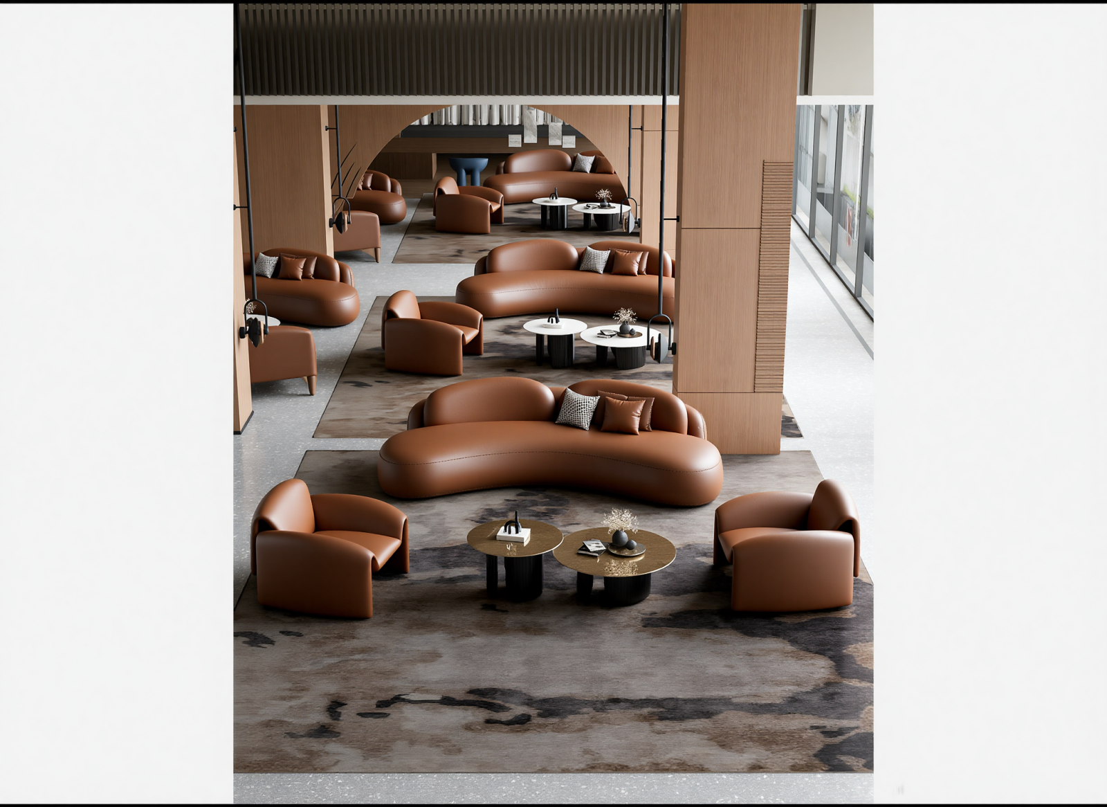 现代家具展厅3D模型下载【ID:1215074767】