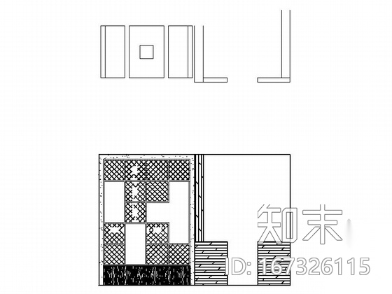 [东营]标准化特色餐饮品牌独特风情餐厅CAD装修施工图（...施工图下载【ID:167326115】