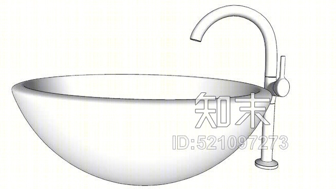 水龙头汇SU模型下载【ID:521097273】